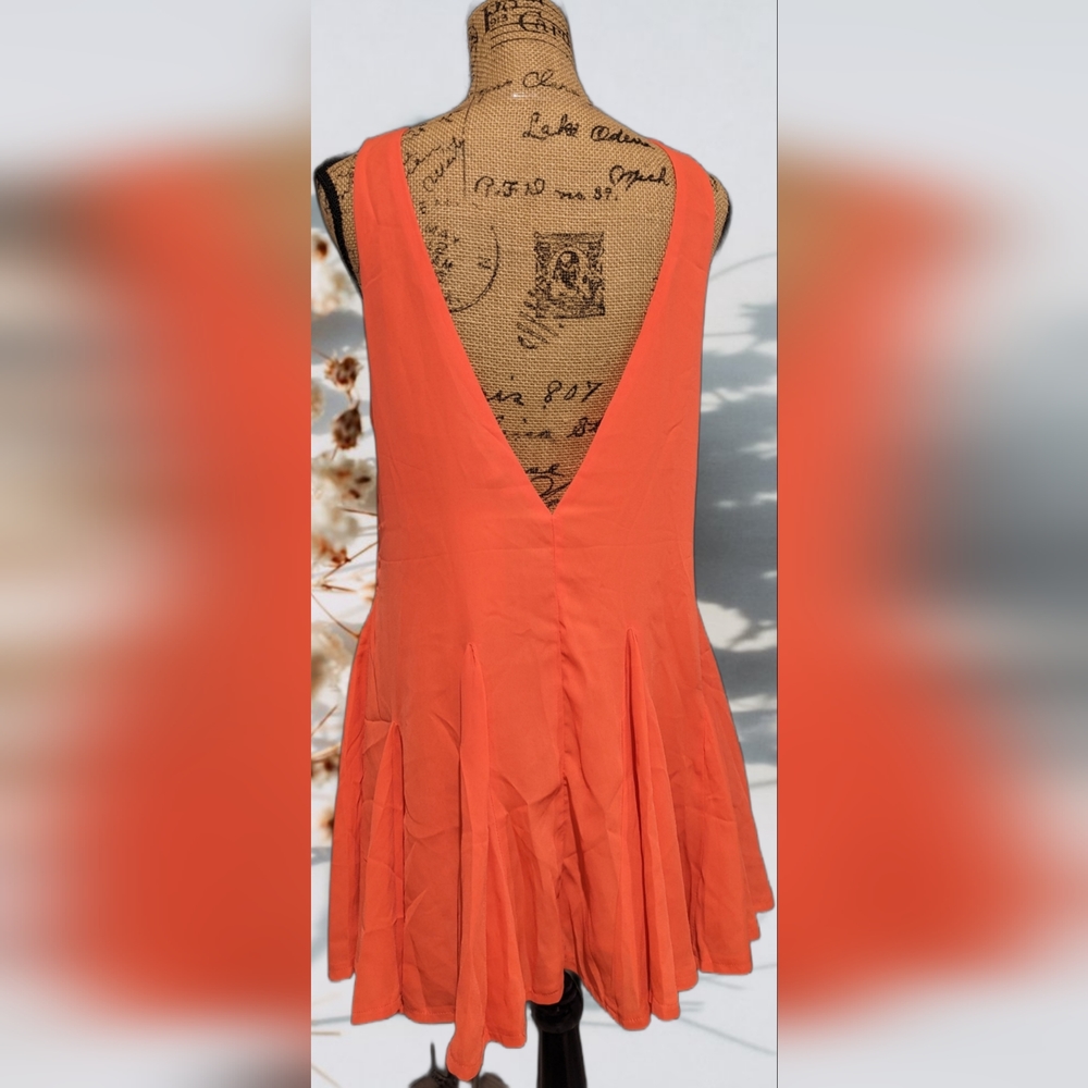 Stunning Bridget Coral Swing Mini Dress 😍🥰 - Picture 4 of 6